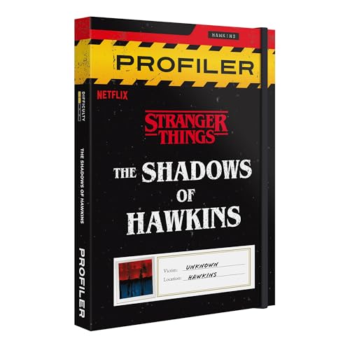 PROFILER Stranger Things - The Shadows of Hawkins - Board Game Escape Game - Immersive and Collaborative Investigation Game 1-6 Players