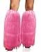 Pink Furry Leg Warmers