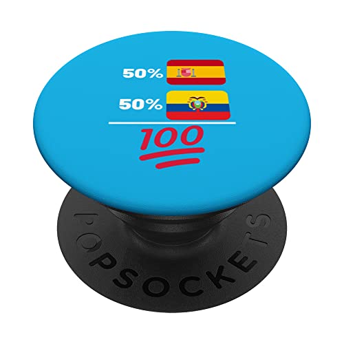 Spaniard Plus Ecuadorianische Flagge, Heritage PopSockets mit austauschbarem PopGrip Spaniard Plus Ecuadorianische Flagge, Heritage PopSockets mit austauschbarem PopGrip