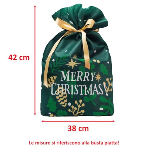 MAQA 10 pz Porta panettoni Natale Merry Christmas