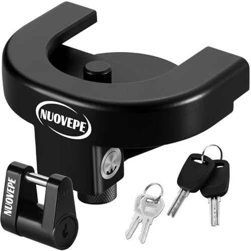 NUOVEPE 2 Inch-Trailer-Hitch-Locks-Kit, Heavy Duty Anti