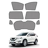 Loveyes 日産 エクストレイル T32 サンシェード メッシュ 車中泊 断熱 虫よけ 日除け 遮光 仮眠 UVカット 専用アクセサリー (エクストレイル T32)