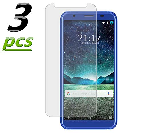 PREVOA [3 Pack] Verre Trempé Protecteur pour DOOGEE X55,[3 Pack] Protector de écran Screen Protector Con garantía de reemplazo de por Vida pour DOOGEE X55 -