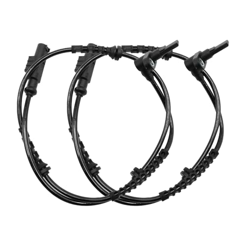 Ollanoos 2Pcs 55700425 Front Left or Right ABS Wheel Speed Sensor, Replacement for Vauxhall Corsa Mk, Replaces 52012825 6235742 1247506 93189275