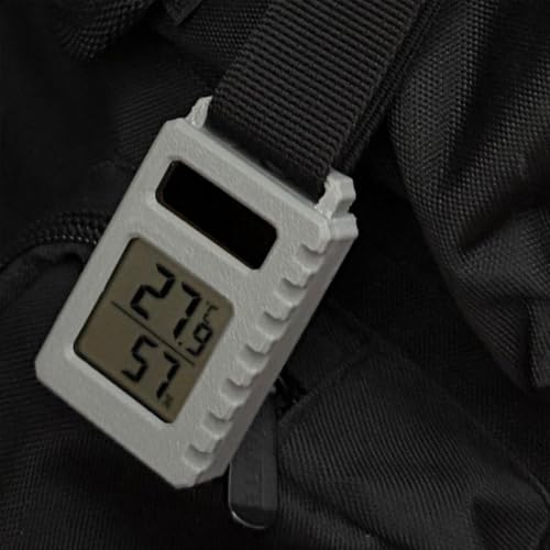 Monitor higrómetro portátil para controlar el clima en coche y acampadas 6