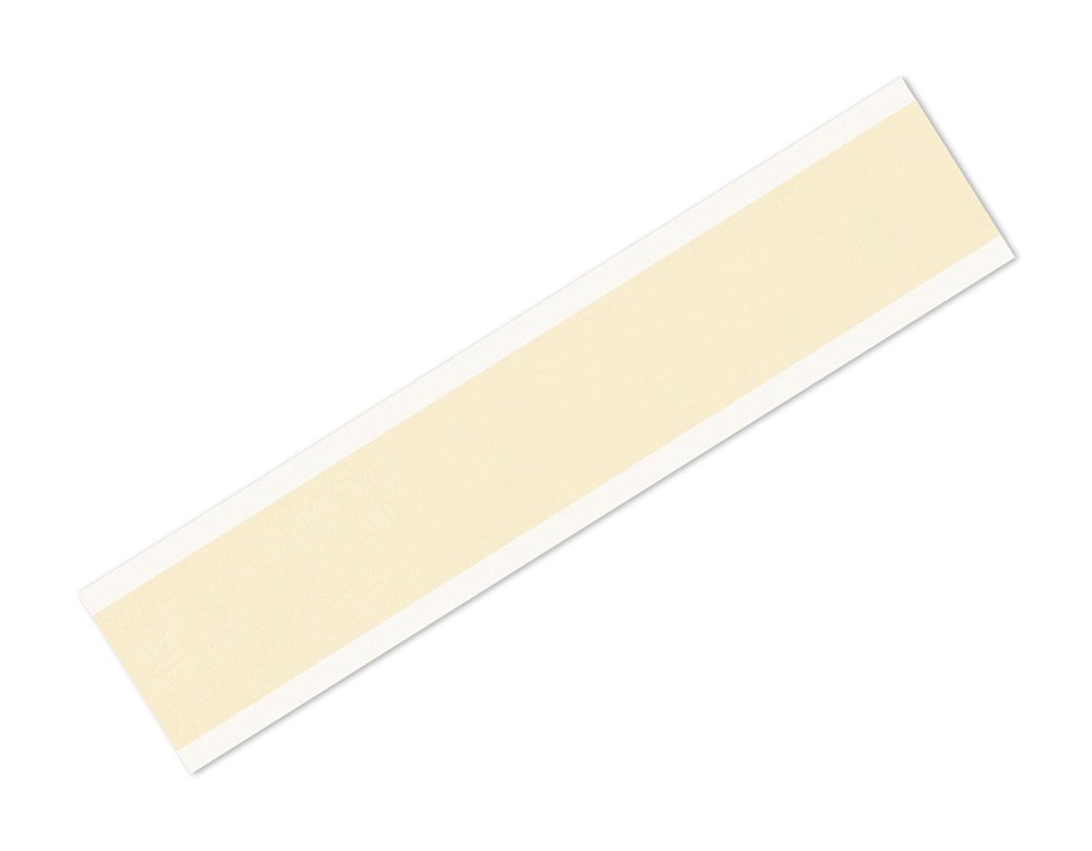 Tapecase 501 + 2,5 x 15,2 cm -250 ad alta temperatura nastro adesivo convertito da 3 m 501 + rettangoli, 2,5 x 15,2 cm, carta crespa, colore: marrone (confezione da 250)