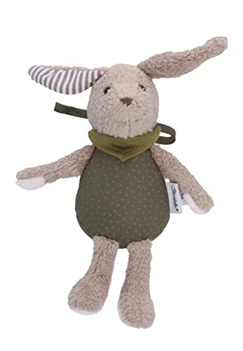 Sterntaler Baby Unisex Spieluhr Baby Spieluhr S Hase Happy - Babyspieluhr, Einschlafhilfe, Spieluhrwerk - dunkelgrün