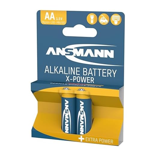 Ansmann AA-batterier [2-pack] Långvarig alkalisk engångs AA typ 1,5 V X-POWER batteri för ficklampor, väckarklockor, väggklockor, leksaker, kameror, fjärrkontroller, spelkonsoler