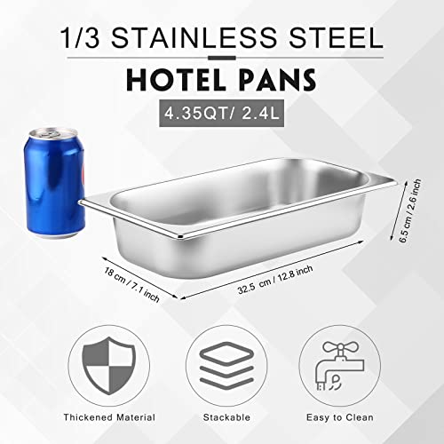 Image of Thenshop 10 Pack Stainless Steel Steam Table Pans