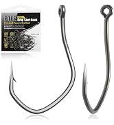 direki fishing hooks Dovesun Circle for Catfish 2X Strong 100PCS Catfish Hooks Octopus Circle Hooks Saltwater and Freshwater Black 1/0 : Sports & Outdoors Options:Bag + 3 Monsterbox 3700's DAIWA 17 Crosscast 5000 Hook Reveal 7 thanks to a medium
