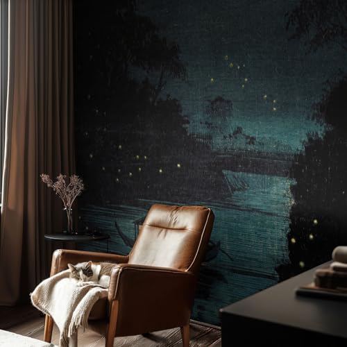 Papel pintado autoadhesivo 152x104 cm Luces de la tarde Tulup para pared de dormitorio 3