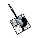 Disney by Britto from Enesco Minnie Mouse Black and White Luggage Tag 5 IN