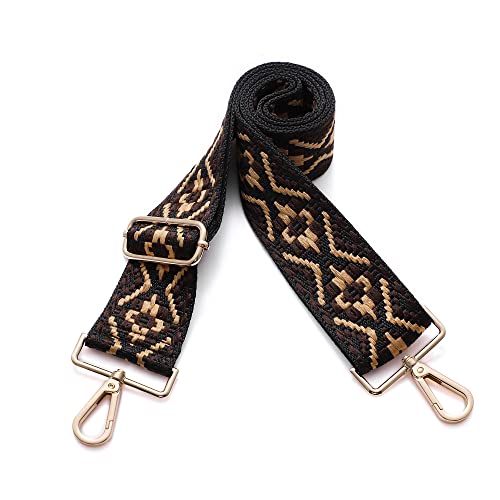 Image of S-Jacorry Purse Strap Replacement Crossbody Wide Shoulder Strap Adjustable Canvas Straps Handbag Strap Replacement Belts