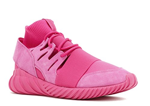 adidas Originals Mens Tubular Doom Suede Sock Sneakers Pink 12 Medium (D)