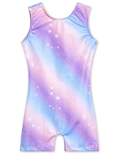 Image of TENVDA Girl's One Piece Swimsuit Sparkle Sleeveless One-Piece Bathing Suits Swimwear for Kids 2-12 Years Old