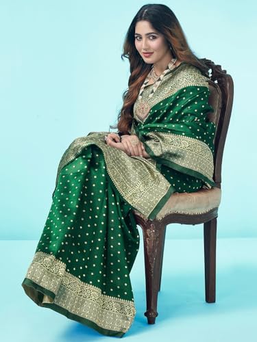 Image of Avantika Fashion Women's Kanjivaram Soft Silk Banarasi Sarees With Blouse Piece