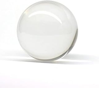 CHENGXINWENHUA Crystal Ball 80mm(3inch) lensball Photography,Fortune Teller,Family Decorative,Feng Shui,Witchcraft,Witch Home Decor,Halloween Decor Healing,Gift