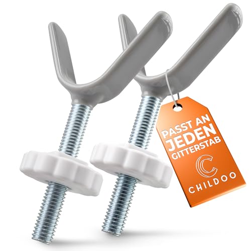 4er Set Druckschrauben Für Babygitter - Y-Spindel M10 Für Treppenschutzgitter