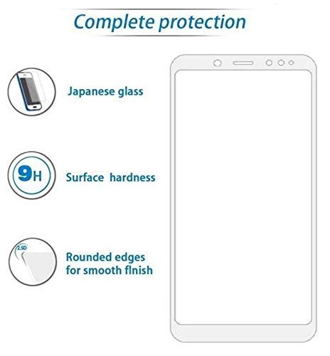 Image of VZZR? Premium Tempered Glass for Redmi Note 5 Pro Screen Protector [11D] - Full HD, Full Glue, Shatterproof, Anti Scratch Screen Guard For Redmi Note 5 Pro (White Edition)