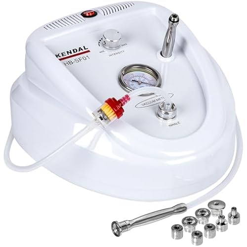 Kendal Professional Diamond Microdermabrasion Machine, Dermabrasion Facial Skin Care Equipment, Also Good for Home Use AC 110V HB-SF01