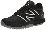 New Balance mens Freezelx V4 Turf Lacrosse Shoe, Black/Grey/Polar Blue, 10.5 US