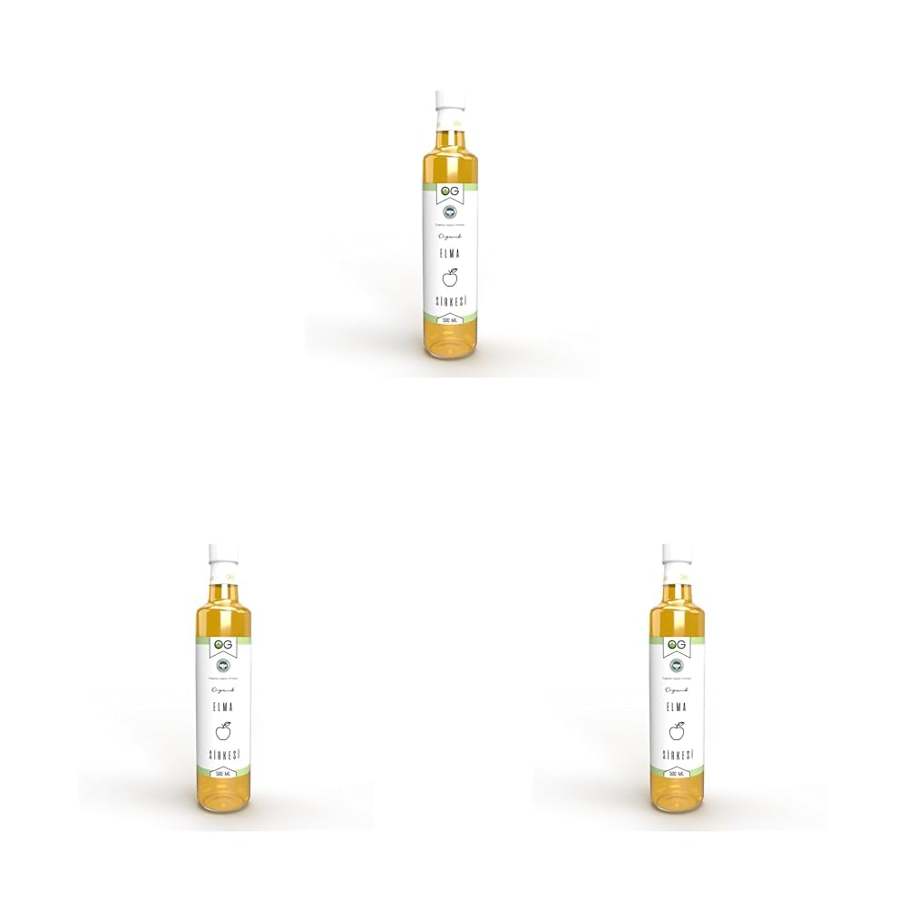 OG Organik Elma Sirkesi 500 ml (3 paketi)