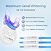 PurelyWHITE DELUXE Teeth Whitening Kit, Complete LED Teeth Whitening, 15+ Treatments, (3) 3ml Whitening Gel Syringes, Whiter Smile in 7 Minutes