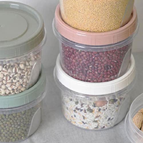 Scatole per Il Pranzo Scatola Rotonda in plastica Trasparente per conservare la freschezza per la Famiglia, può Essere utilizzata Come Scatola per Il Pranzo, Scatola da asporto, EC
