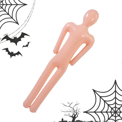Boneca insuflável | boneca de corpo de Halloween de tamanho real, fotos assustadoras para casa assombrada, festa interior, jardim, terraço
