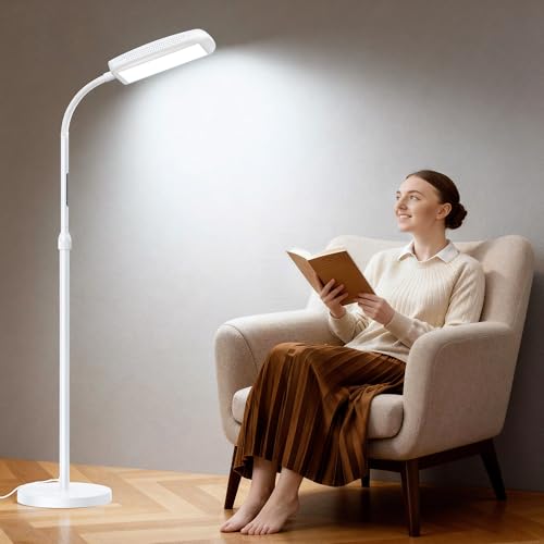 MediAcous Light Lamp 10000 Lux, Sun Light Lamp UV-Free...