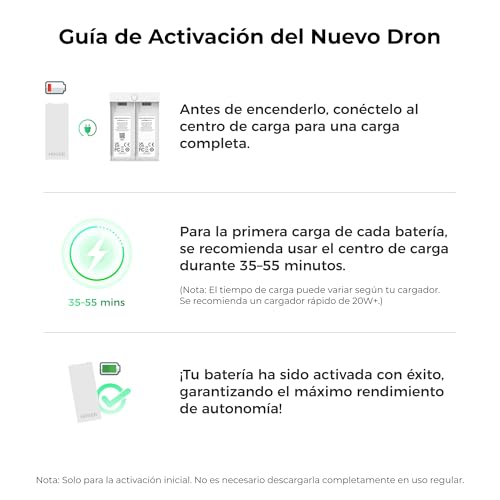 Batería para HOVERAir X1 blanco repuesto de litio y accesorio de vuelo 7