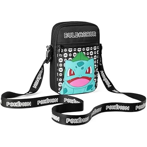 Sac Bandoulière Pokémon Noir/Bleu Cover