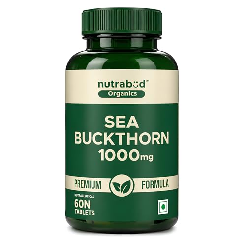 New Sea Buckthorn: Nature’s Golden Superberry Nutrabud Organics Sea Buckthorn Berry Powder Capsules 1000mg - 60...