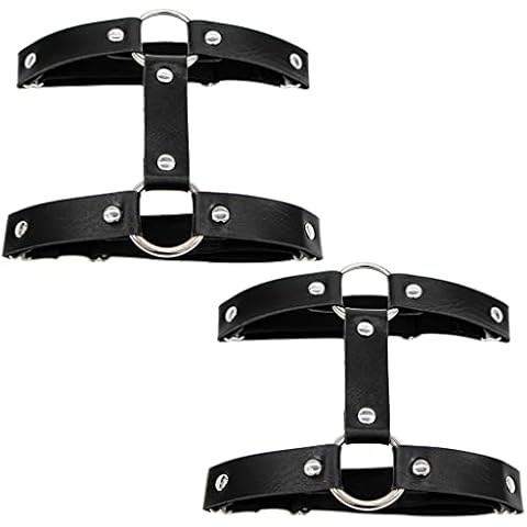 Conruich 022 - 2 ligueros de piel para mujer Cover