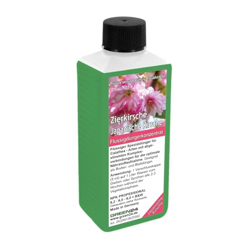 Zierkirsche-Dünger - Flüssigdünger für japanische Kirsche...