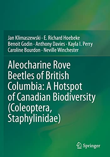 Aleocharine Rove Beetles of British Columbia: A Hotspot of Canadian