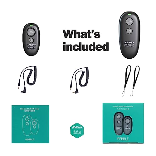 Camera Remote Control Wireless Shutter for Canon EOS RP, R6, ROS RP, Rebel T6, T7, T5, T3, SL2, 5D Mark II, 5d Mark iii, 5d Mark iv, 6D Mark II, 7d Mark ii, 7D Series, 5D Series; for Fujifilm X-T3 by AODELAN - Image 9