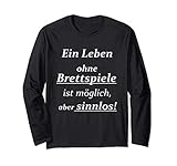 Brettspieler T-Shirt: Sinn des Lebens Brettspiel Spieler Langarmshirt