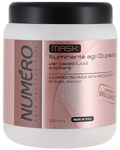 Brelil Numero Illuminating Mask with Precious Oils for bright, shiny