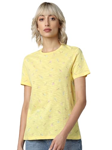 Image of ONLY Women's Printed Regular Fit T-Shirt