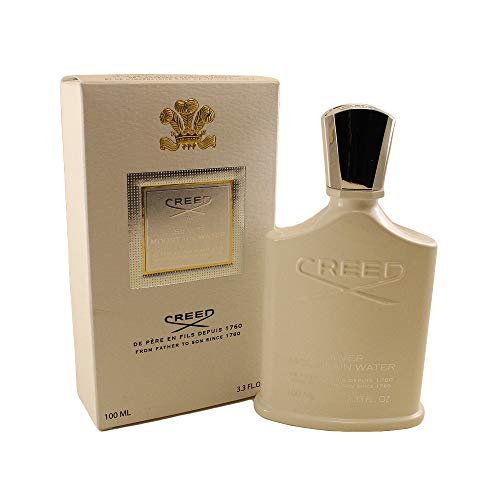 Creed Silver Mountain Water Eau De Parfum Spray, White , 3.3 Ounce