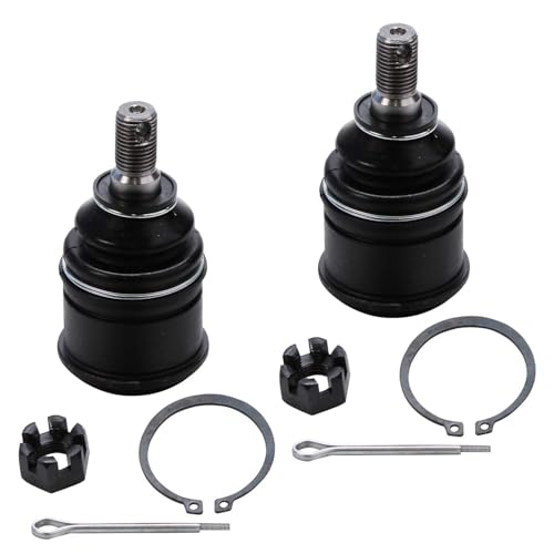 Image of Detroit Axle - 8pc Front End Kit for 1994-2001 Acura Integra 1992-1995 Honda Civic 1993-1997 Civic Del Sol, Upper Control Arms Ball Joints Sway Bar Links Outer Tie Rod Ends Replacement