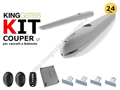 Couper Kit 24 - Kit de automatización irreversible para puertas batientes King Gates