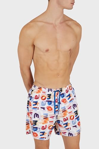 Emporio Armani mens Emporio Armani Men's Macro Logo Swim Boxer2