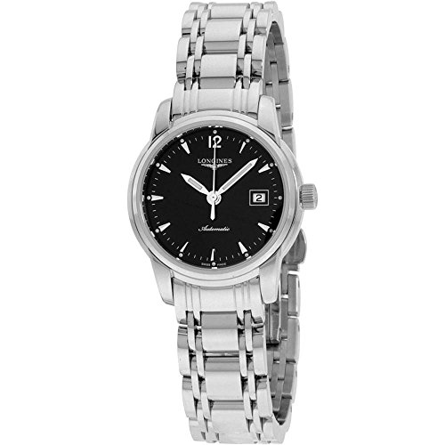 Longines Saint-Imier Black Dial Stainless Steel Ladies Watch L25634526