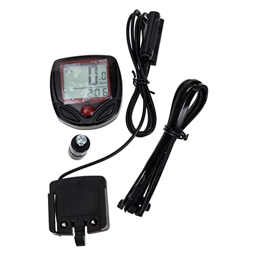 Toyvian 1 Set Portable Bike Speedometer Cycle Computer with Lightweight Design for Real Tracking for Mountain Biking and Outdoor Activities