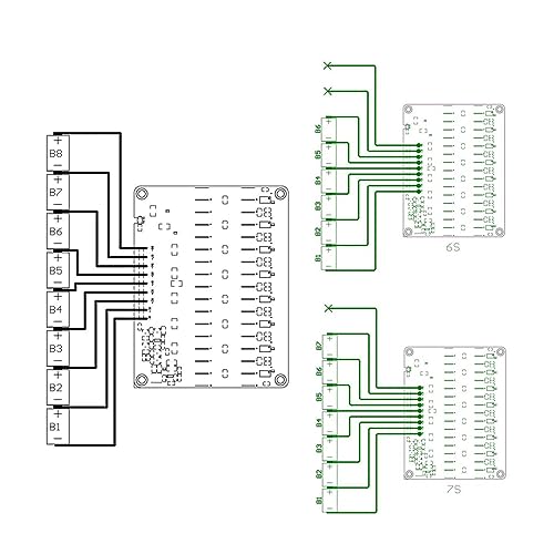 Ecualizador Activo de Baterías de Litio 5A para Rendimiento Óptimo y Mayor Durabilidad, Diseño Confiable para Baterías LFP y LTO de 6 a 8S miniatura 3