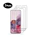 Produktbild AMNIE [3 Stück Panzerglas Schutzfolie für Samsung Galaxy S20, Fettabweisende Hartglas Folie, HD, 9H Härtegrad, Anti-Kratzen, Displayschutzfolie inkompatible für Samsung Galaxy S20 - (Schwarz)
