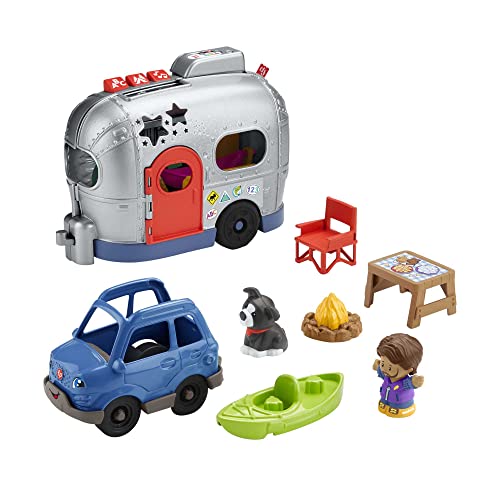 Fisher Price Little People Caravane D'apprentissage Lumineuse Jouet D'éveil Et + - vue 7