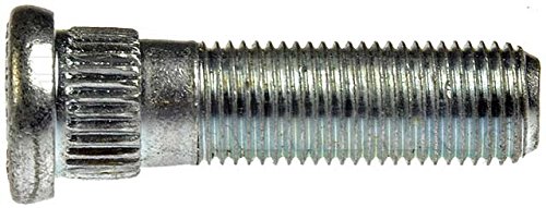 Dorman (610-404.1) 'M12-1.25' and 46mm Long Serrated Wheel Stud - Dorman Wheel Stud 610-404.1 - M12-1.25 Serrated Wheel Stud - 14.28mm Knurl, 46mm Length - WHEEL STUD - M12-1.25 Serrated Wheel Stud - 14.28mm Knurl, 46mm Length - Wheel Bolt - Wheel Stud - These wheel lug studs are made of carbon steel and tested to demanding automotive industry standards to ensure strength, longevity and safety. - Infiniti 2010-04, Mercury 2002-93, Nissan 2023-04, Nissan 2002-93, Suzuki 2012-09